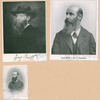 Ignaz Brüll. [three portraits]