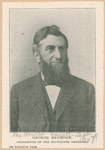George Brumder. Proprietor of the Milwaukee Germania.