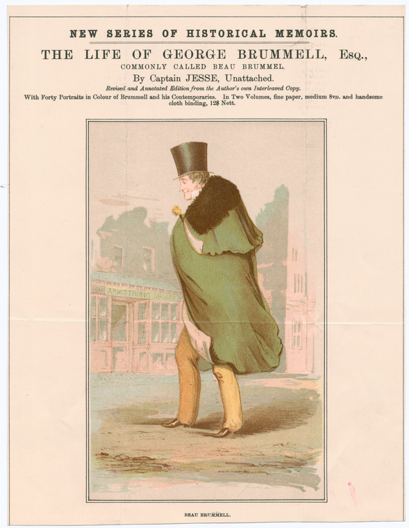 Beau Brummell. - NYPL Digital Collections