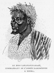 Le Bigo Lahasaoupamazé, Commandant de L' Armée Dahoméenne a Dogba.