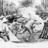 Combat de Dogba, 19 Septembre 1892.