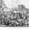Bivouac de la Colonne Dodds sur la Place D'Abomey [Novembre 1892.]