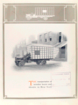 Design 121; The transportation of wooden boxes and shooks in New York.