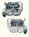 Peerless Model 19-4. Cylinder motor; Intake side; Exhaust side.