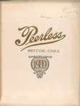 Peerless motor cars, 1909 [Front cover].