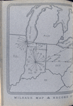 Mileage map & record of [the Premier century car].