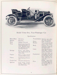 Model Forty-five; Four-passenger car.