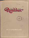 The new Rambler automobiles [Front cover].