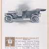 Stoddard - Dayton Model 9 F; Cape top; 45 horse power Touring car; Price $ 2500, without top.
