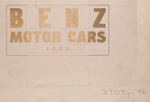 Benz motor cars, 1909.