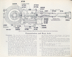 Figure 16. Selective transmission, differential, driving shaft and ball universal joint - side elevation.