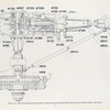 Figure 17. Rear axle, selective transmission, differential, driving shaft, ball universal joint and strut rods - plain view.
