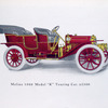 Moline 1909 Model "K" Touring car, $ 2500 ; Specifications of Model "K".