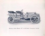 Moline 1909 Model "K" with baby tonneau, $ 2500.