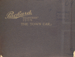 Packard "Eighteen" 1909; The town car [Front cover].