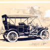 The Packard "Eighteen" open car with extension cape cart top.