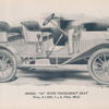 Buick Model "10" with Tourabout seat; Price, $ 1,050, f.o.b. Flint, Mich.