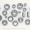 Imported annular ball bearings used in Corbin cars.