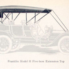 Franklin Model H five-bow extension top.