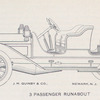 J. M. Quinby & Co.; 3 passenger Runabout.