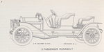 J. M. Quinby & Co.; 3 passenger Runabout.