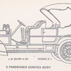 J. M. Quinby & Co.; 5 passenger Convex car body.