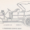 J. M. Quinby & Co.; 5 passenger Convex car body.