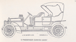 J. M. Quinby & Co.; 5 passenger Convex car body.