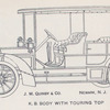 J. M. Quinby & Co.; K. B. body with Touring car top.