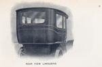 J. M. Quinby & Company; Rear view Limousine.