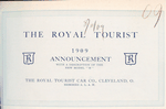 The Royal Tourist 1909 announcement with a description of the new Model "M" [Title Page].