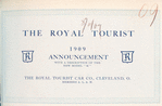 The Royal Tourist 1909 announcement with a description of the new Model "M" [Title Page].