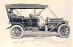 The Speedwell Model 9-D; Touring car equipped for either five or seven passengers; Price, $ 2,500.00.