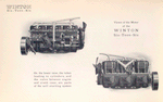 Views of the motor of the Winton Six-teen-six.