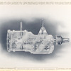 The skeleton view of clutch and transmission.