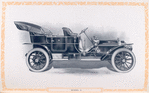 Model X; The four-cylinder Model X Touring car.