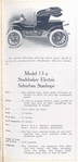 Model 13 a; Studebaker electric suburban Stanhope.