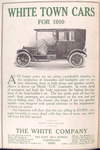 White Town cars for 1910; Model "G-B" Landaulet.