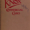 1909 Knox commercial cars [Front cover].