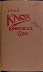 1909 Knox commercial cars [Front cover].