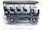 Commercial car No. 185, D-6 Transportation car. Price, $ 3,200.00.