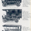 Types of bodies fitted to Knox D-6 trucks; No. 117, Model D-6 Express body; No. 199, Knox D-6 panel top van; No. 118, D-6 transpotaion car.