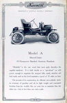 Model A; Maxwell Junior; 10 horsepower standard American Runabout.