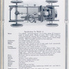 Specifications for "Maxwell" Model A.