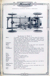 Specifications for "Maxwell" Model A.