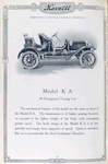 Maxwell" Model K A; 30 horsepower Touring car.