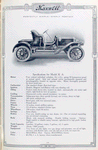 Specifications for "Maxwell" Model K A.