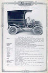 Specifications for "Maxwell" Model O D.