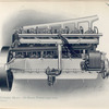 Six-cylinder motor - 45 horse power (right side).