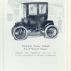 Baker electric vehicles; Straight front Coupé; P or P "Special" cassis.